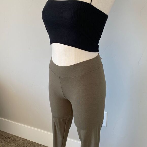 Francesca’s Olive Green Leggings-NWT - Picture 2 of 6